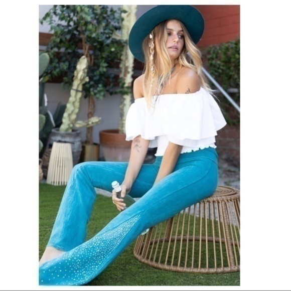 RONSTADT-Mineral Wash Wide Leg Yoga Pant - Picture 12 of 15